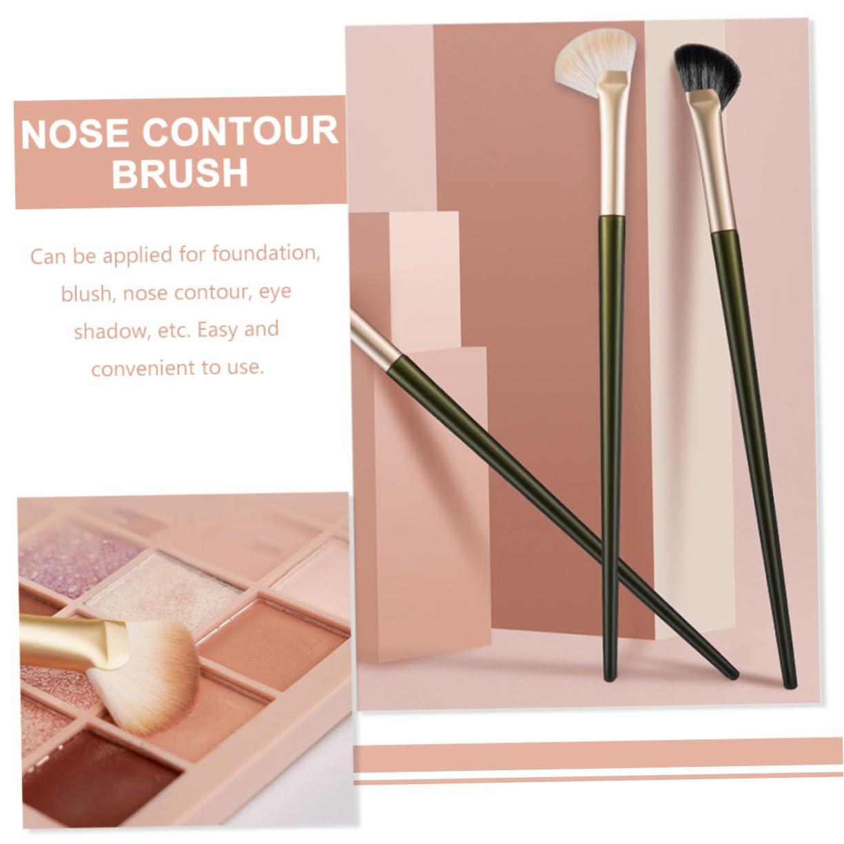 FRCOLOR FRCOLOR 8 Pcs Nose Shadow Brush Brow Lamination Kit Face Brush Nose Makeup Brush Contour Pencil for Nose Highlighter Nose Blender Makeup Nose Contour Brush Eyeliner Shaper Artificial Fiber