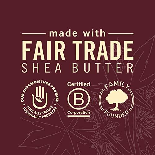 SheaMoisture SheaMoisture Jamaican Black Castor Oil Strengthen & Restore Shampoo, Shea Butter, Peppermint & Apple Cider Vinegar, Sulfate Free, Chemically Processed Hair, Family Size (2 Pack -16 Fl Oz Ea)