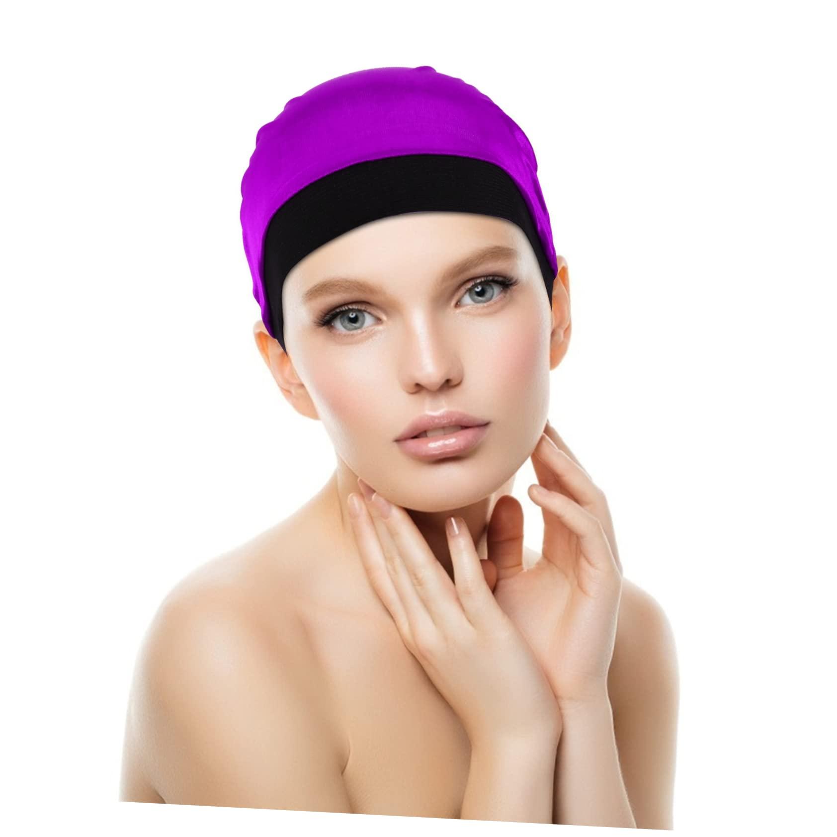 Beavorty Beavorty Elastic Wave Caps for Men Unisex Wig Liner Hat Comfortable Stretch Dome Cap