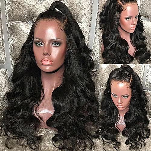 Maxine Maxine 360 Lace Frontal Wig Cap With Baby Hair 8 inch Body Wave Brazilian Virgin Hair 100% Unprocessed Human Hair Wigs For Black Women
