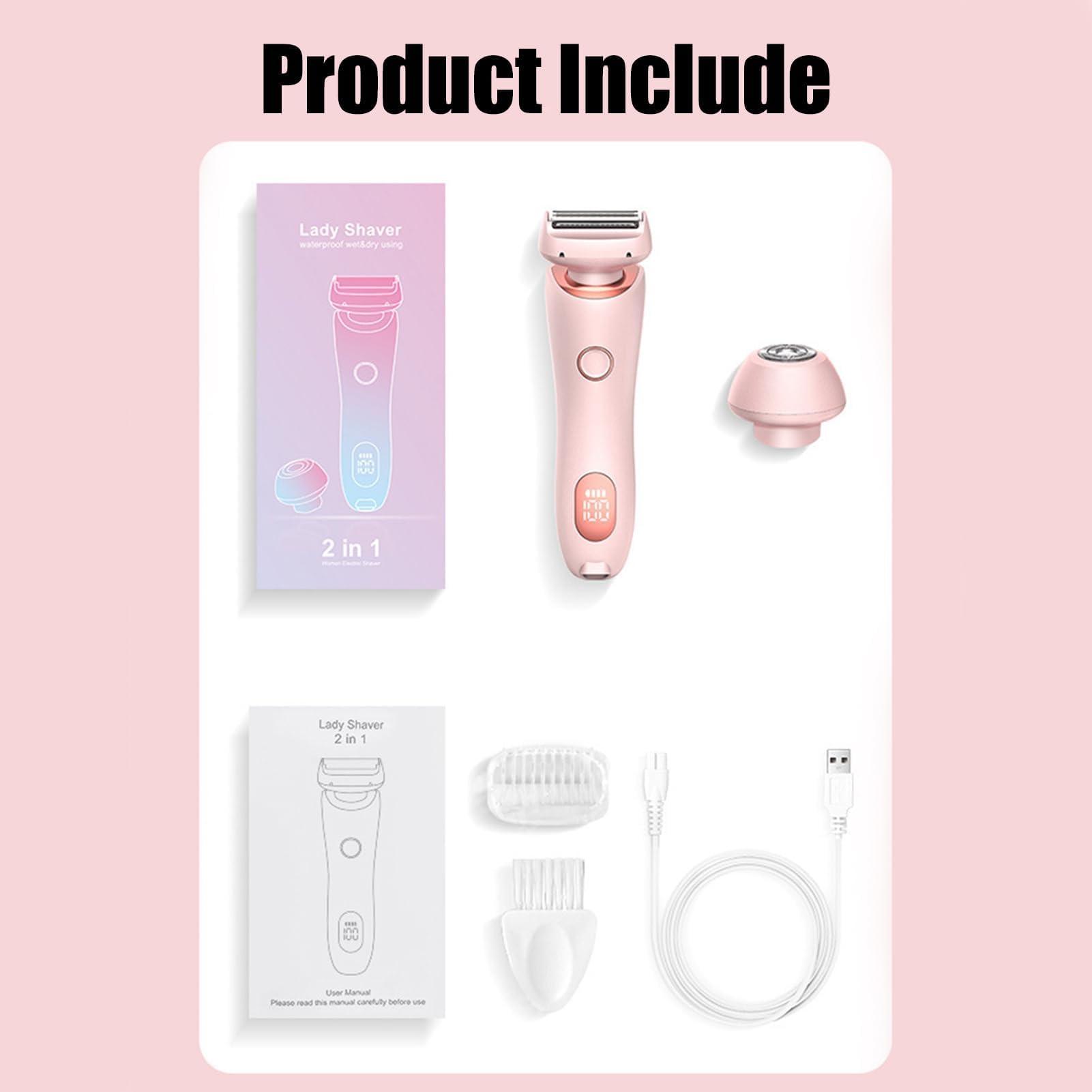 KDGENG Lumishave Hair Remover, Lumishave Hair Removal Laser, Glame Smooth Beam Hair Removal, Londour Magic Hair Eraser For Women Painless, Applicable To Any Part Of Body (2pcs)