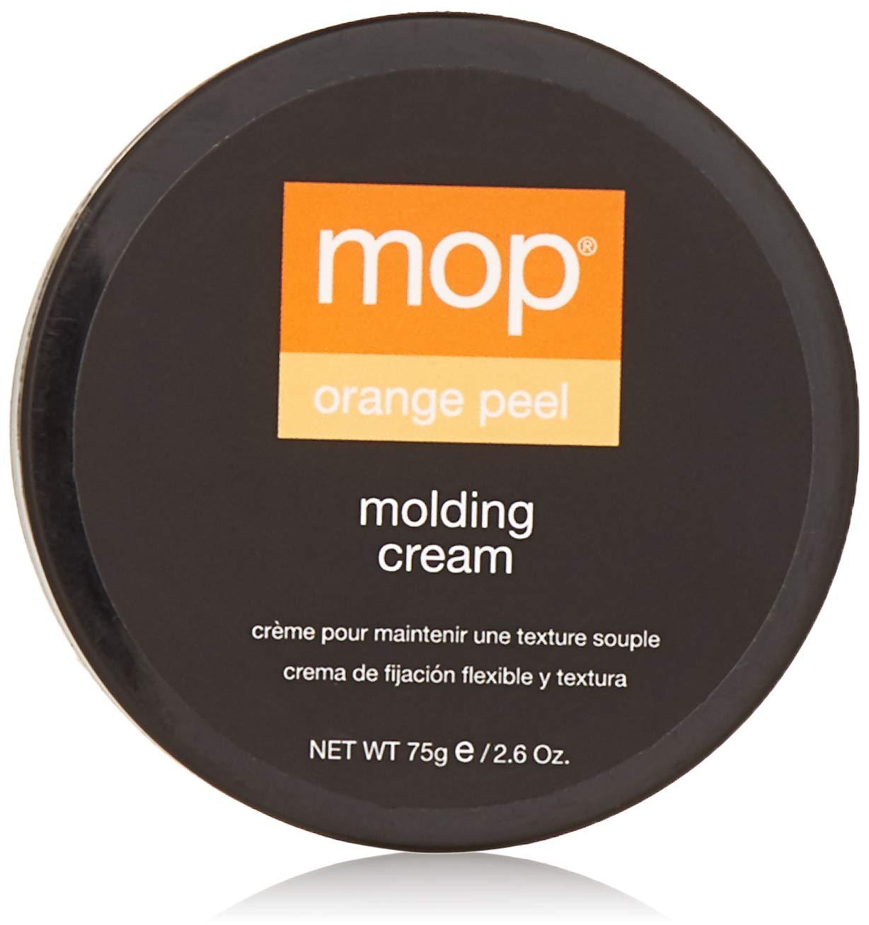 MOP MOP Orange Peel Molding Cream, 2.6 Oz., Adds Texture & Depth with a Medium, Matte Finish