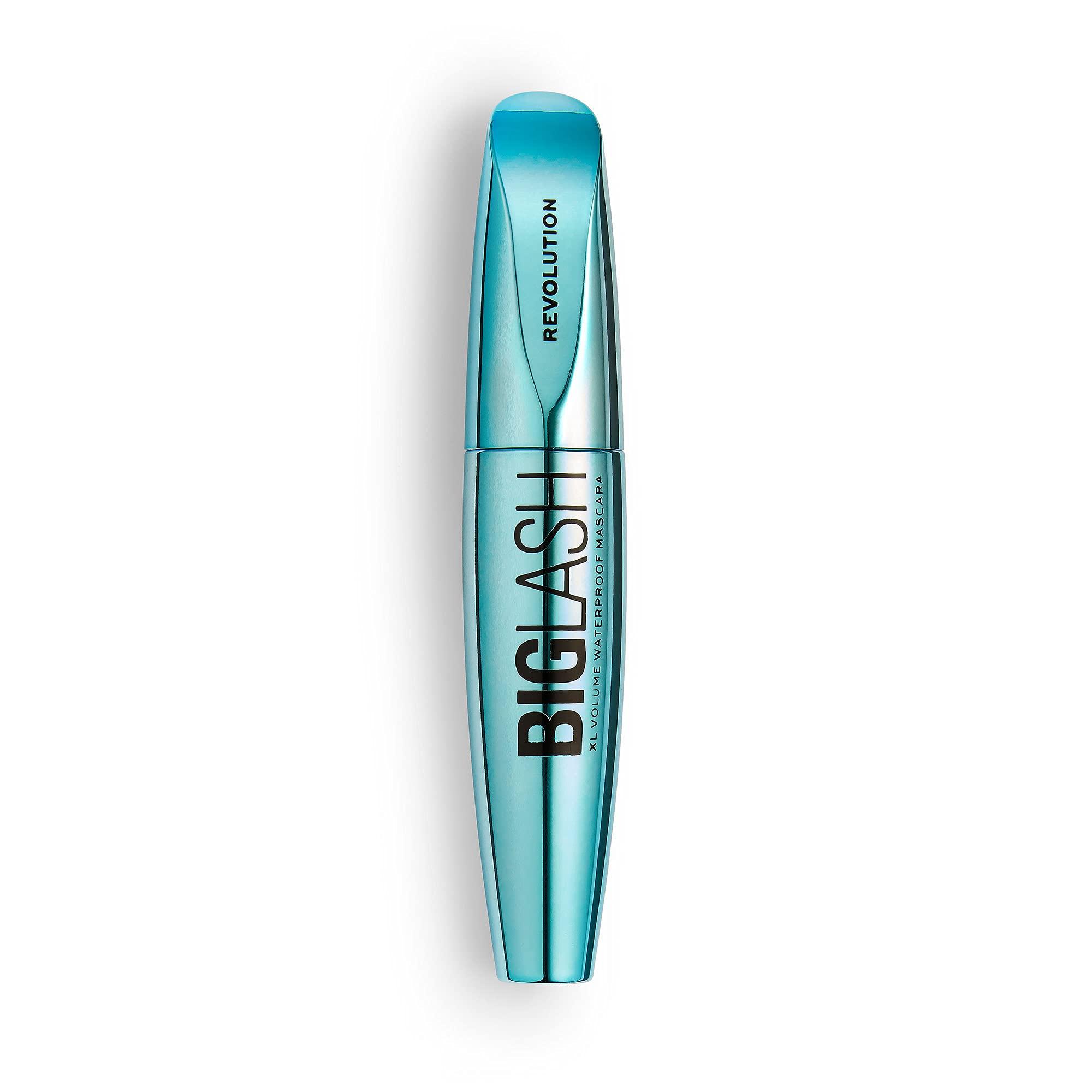 Revolution Beauty London Revolution, Big Lash Volume Waterproof Mascara, Volumizing & Lengthening with a Light-Weight Feel, Fast-Drying, Vegan & Cruelty-Free, Jet Black