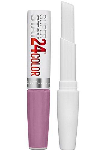 Maybelline New York Maybelline SuperStay 24 2-Step Liquid Lipstick Makeup, Lasting Lilac, 1 kit