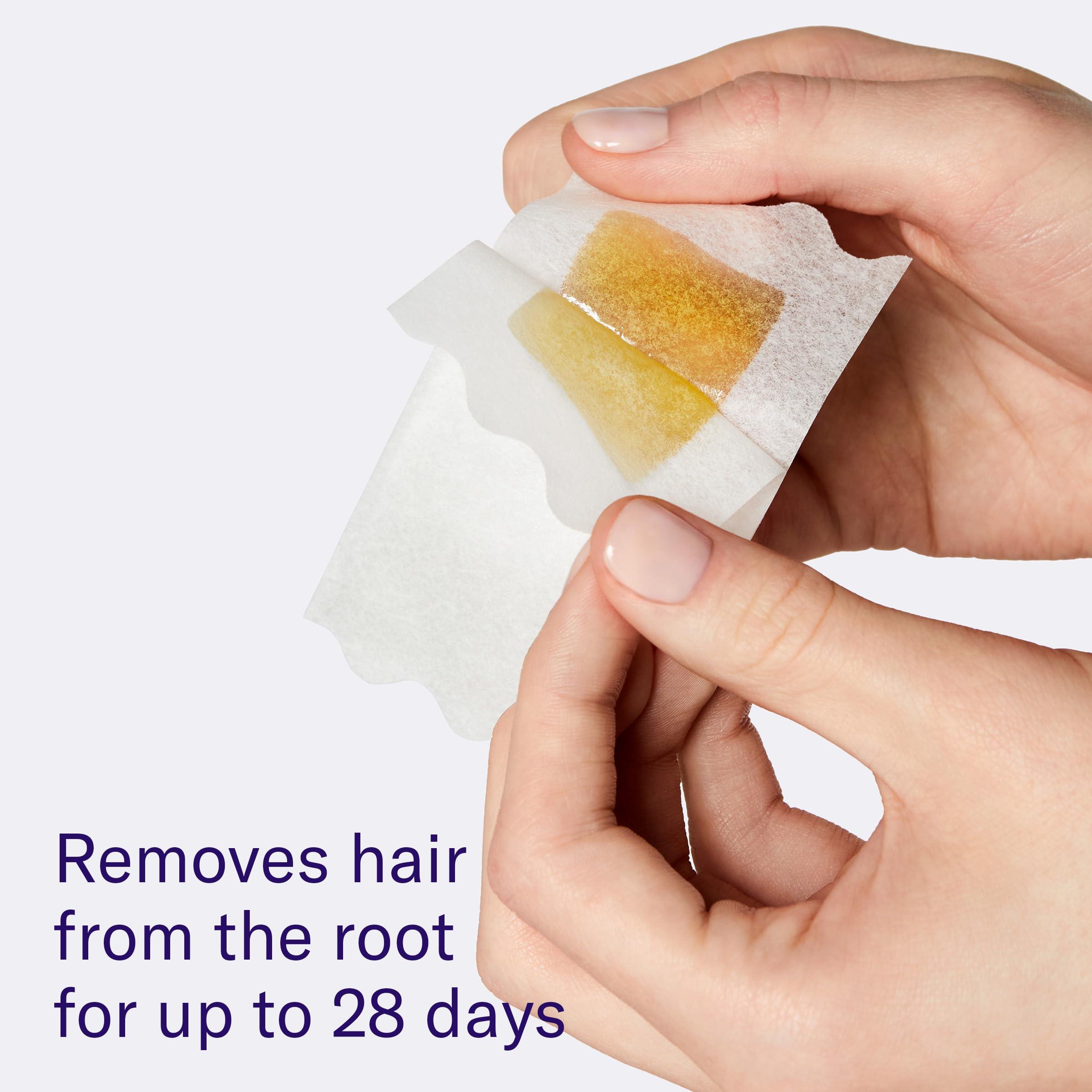 Flamingo Flamingo Women Face Waxing Kit, Facial Waxing Kit with 20 Wax Strips for Face, 8 Post-Wax Cloths, and 1 Post-Wax Serum, Pack of 2