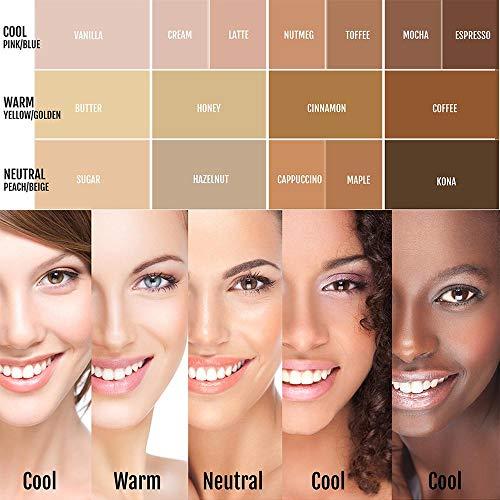 BaeBlu BaeBlu Organic LUX Liquid Foundation SAMPLES, Coffee, Mocha, Espresso