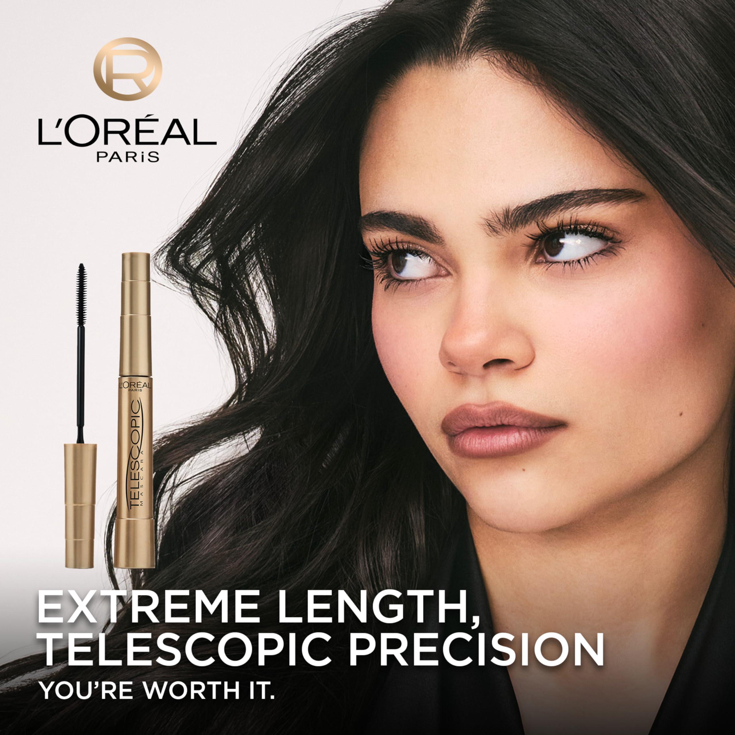 L'Oréal Paris L\'Oreal Paris Makeup Original Telescopic Lengthening Mascara, Waterproof Black