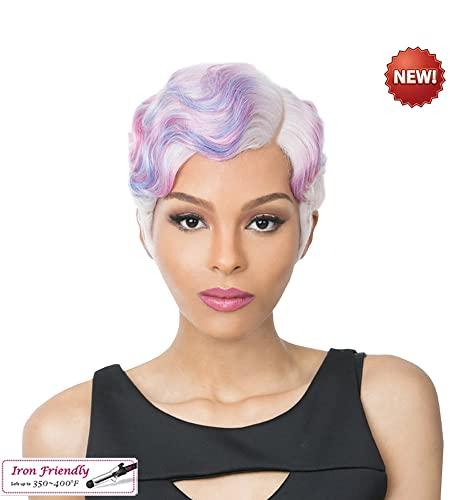 it's a wig! It's A Wig Synthetic Hair Wig Nuna (1 - JET BLACK)