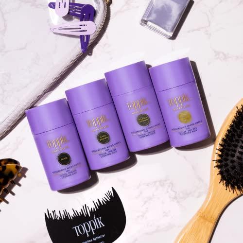 Toppik Hair Filler Toppik Hair Filler Keratin Hair Fiber Powder 12g - Hair Thickener for Women, Camoflauge Roots, Fills Hairline Gaps For Fuller Hair - Dark Brown