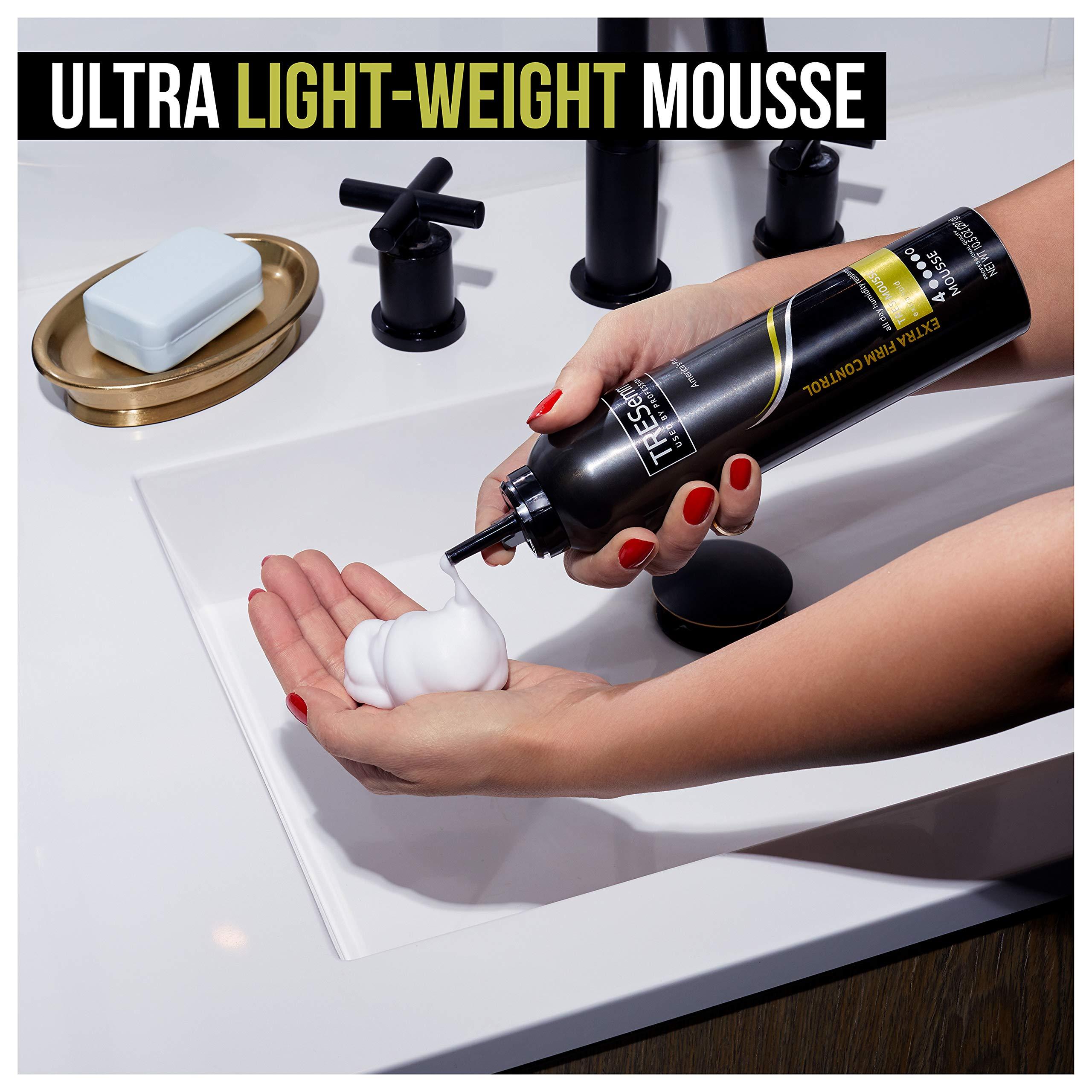 TRESemm TRESemm TRES Two Extra Hold Styling Mousse for All Day Humidity Resistance, Extra Firm Control - 15 oz