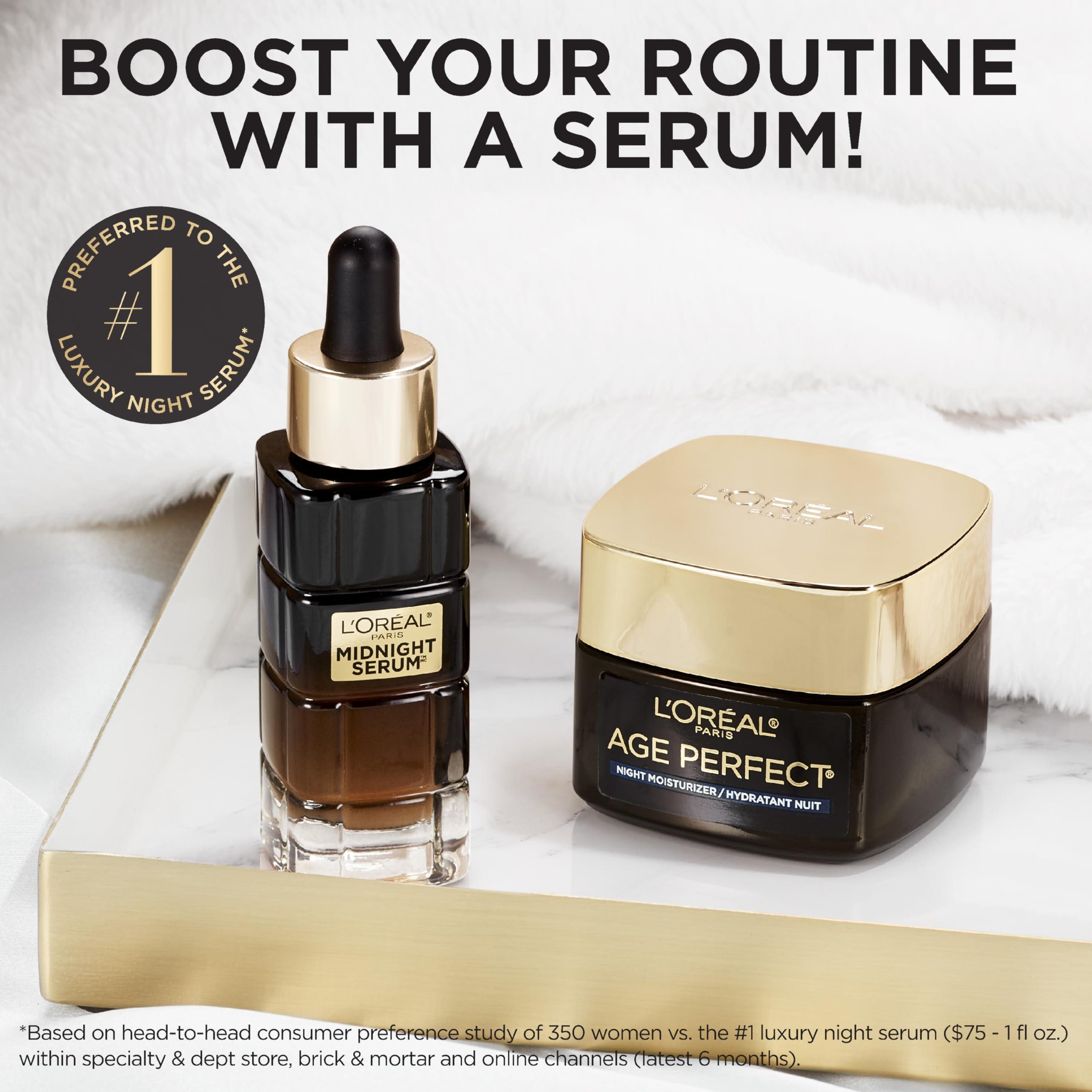 L'Oréal Paris L\'Oreal Paris Age Perfect Cell Renewal Anti-Aging, Anti-Wrinkle Night Moisturizer with Antioxidants 1.7 oz