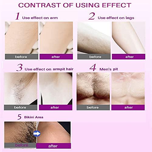 Newfacefure Hair Removal Cream -Fast 5 Mins Depilatory Cream - Upgrade Natural Painless Hair Remover for Women and Men Travel Size (2pack 60ml)
