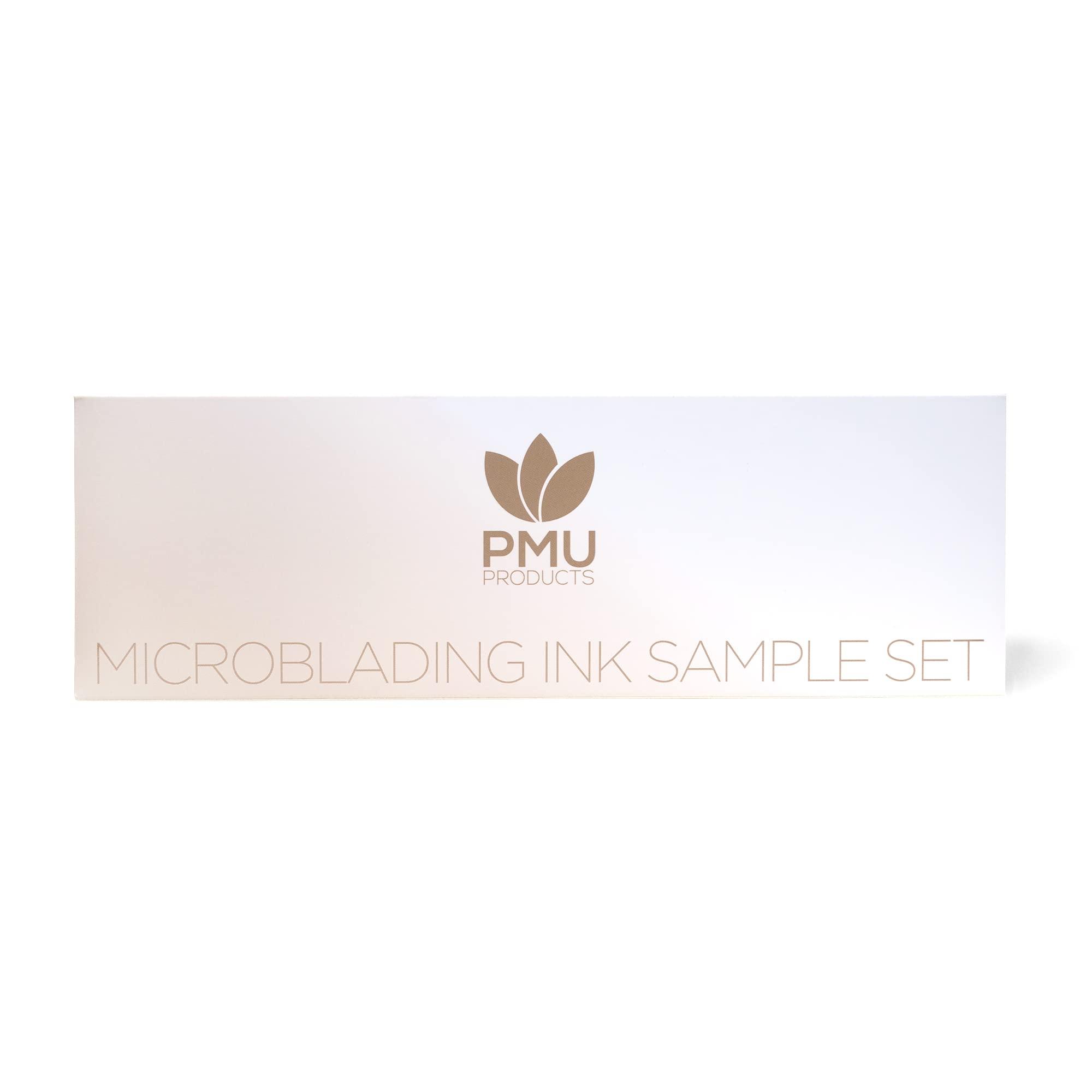 PMU PRODUCTS PMU Products Brow Pigment 7 Pack – Microblading Inks – Complete Set Of 7 Shades