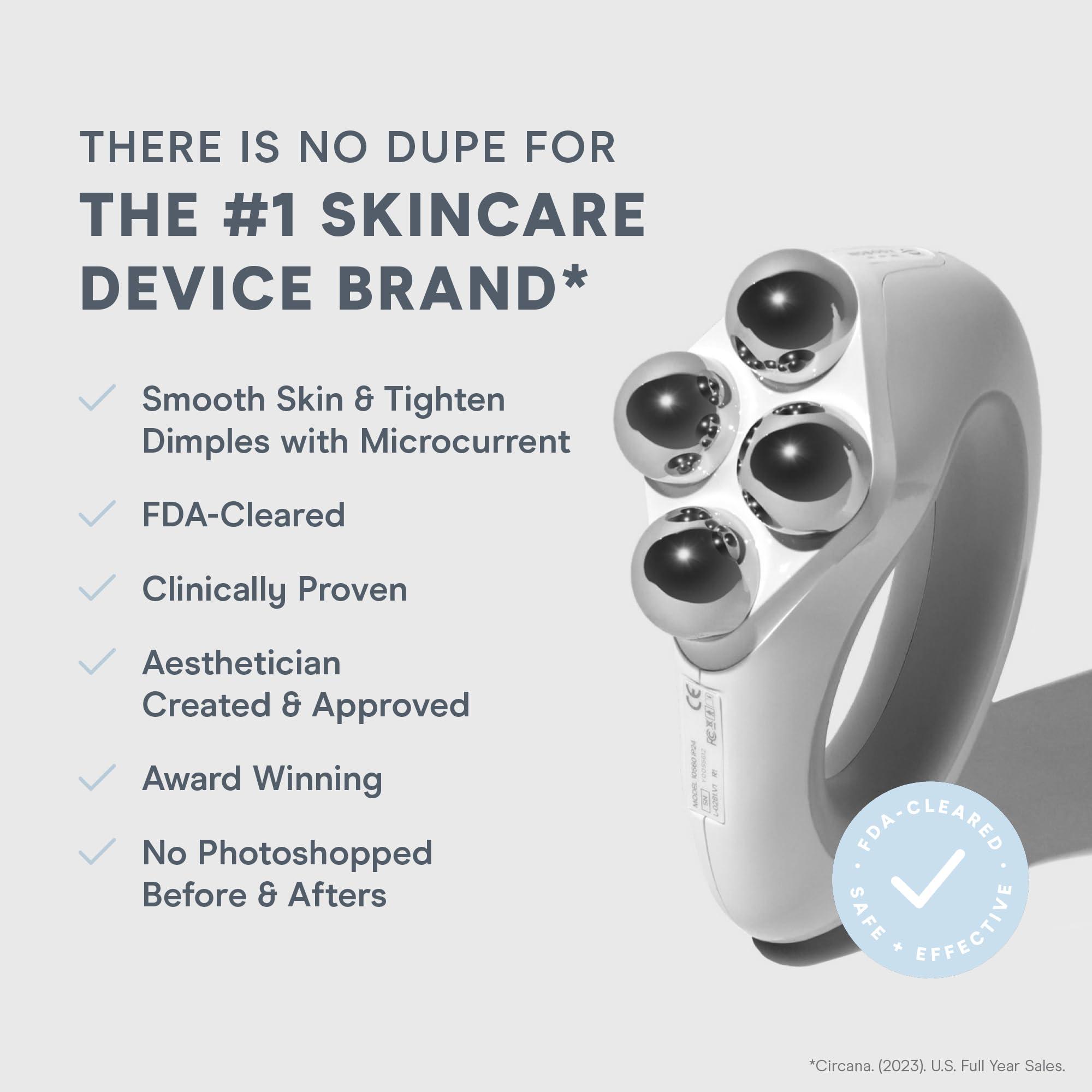 NuFACE NuFACE NuBODY Toning Device - FDA Cleared Microcurrent Device for All-Over Contouring, Firming & Skin Tightening
