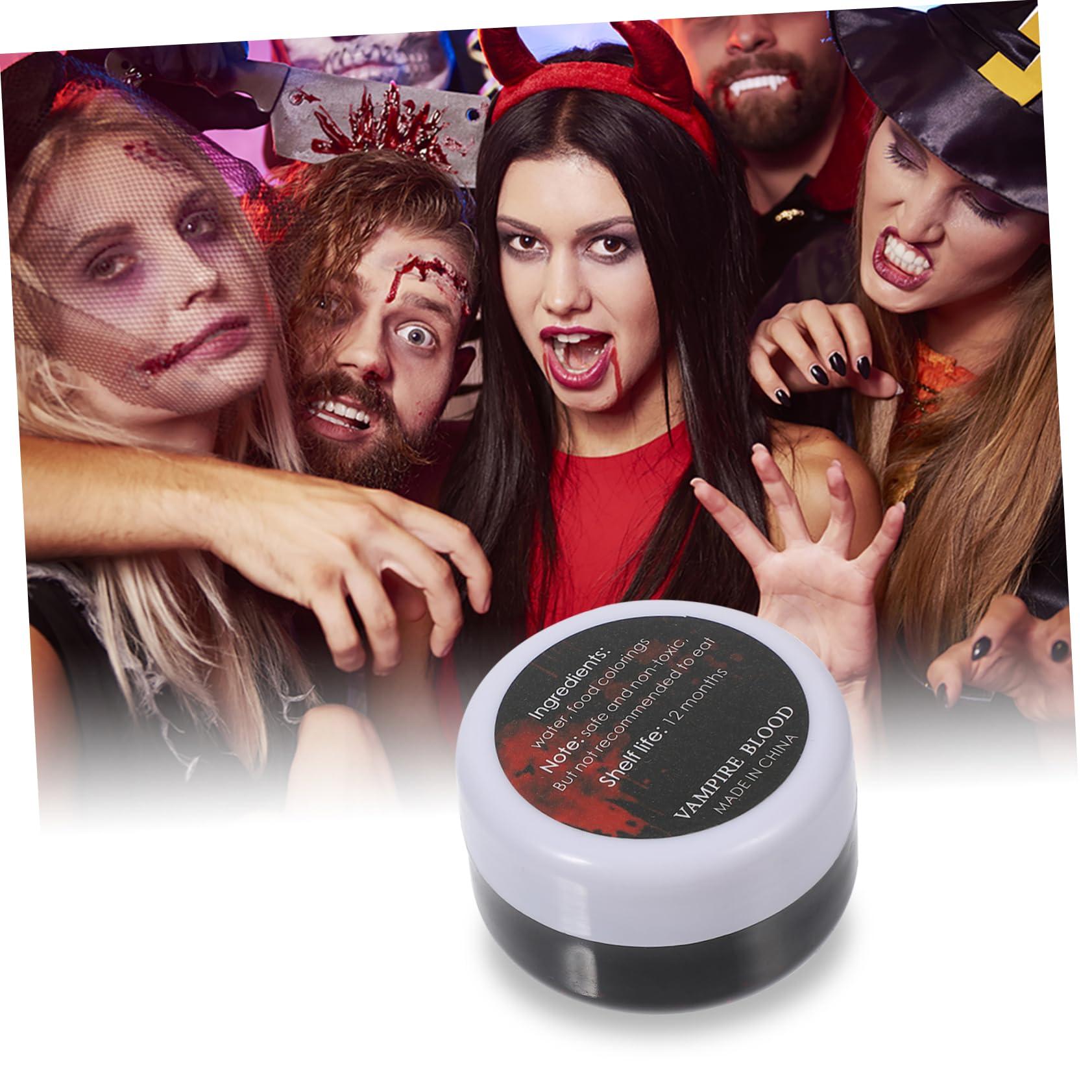 FOMIYES FOMIYES 2 Sets Scar Makeup Set Highlighter Makeup Make up Zombie Makeup Kit Face Spray Makeup Paint Red Paint Stick Clown Makeup Kit Costume Makeup Special Cream Makeup Palette Gel Plastic
