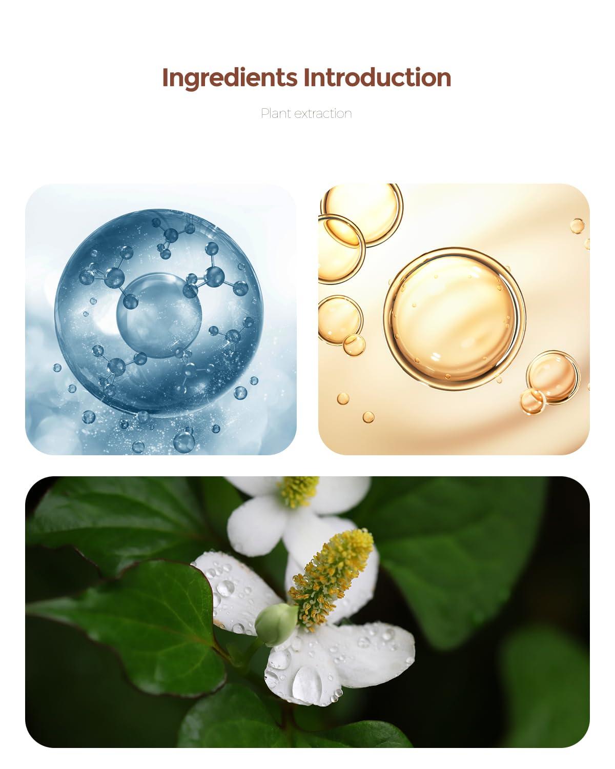 PUPUPE Sunscreen SPF 50, Hydrate Moisturizing Body Sunscreen Lotion, UVA/UVB Protection Free Oil Free Sunscreen Lotion Face & Body Sun Screen