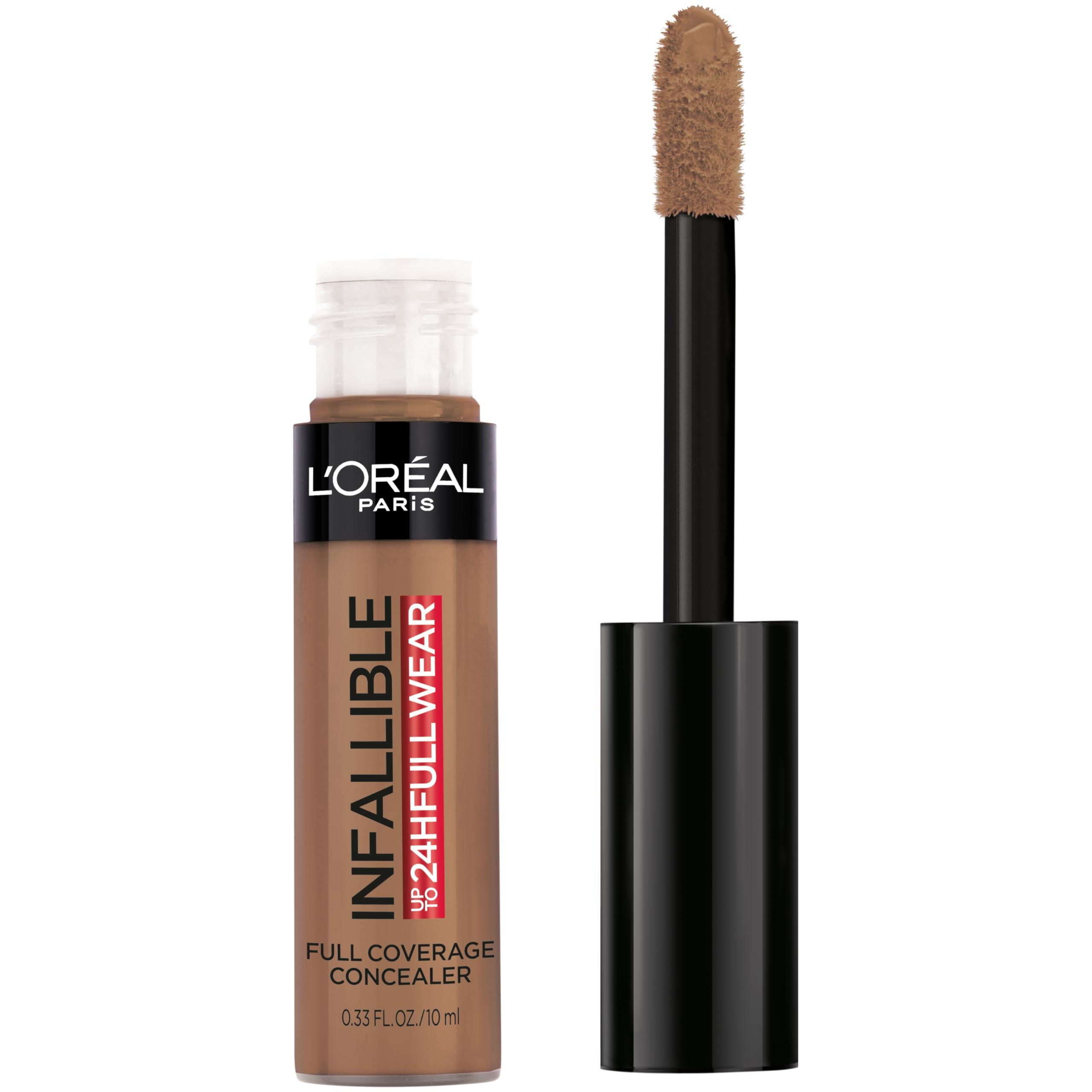 L'Oreal Paris L'Oreal Paris Makeup Infallible Full Wear Waterproof Matte Concealer, Full Coverage, Chestnut, 0.33 fl. oz.