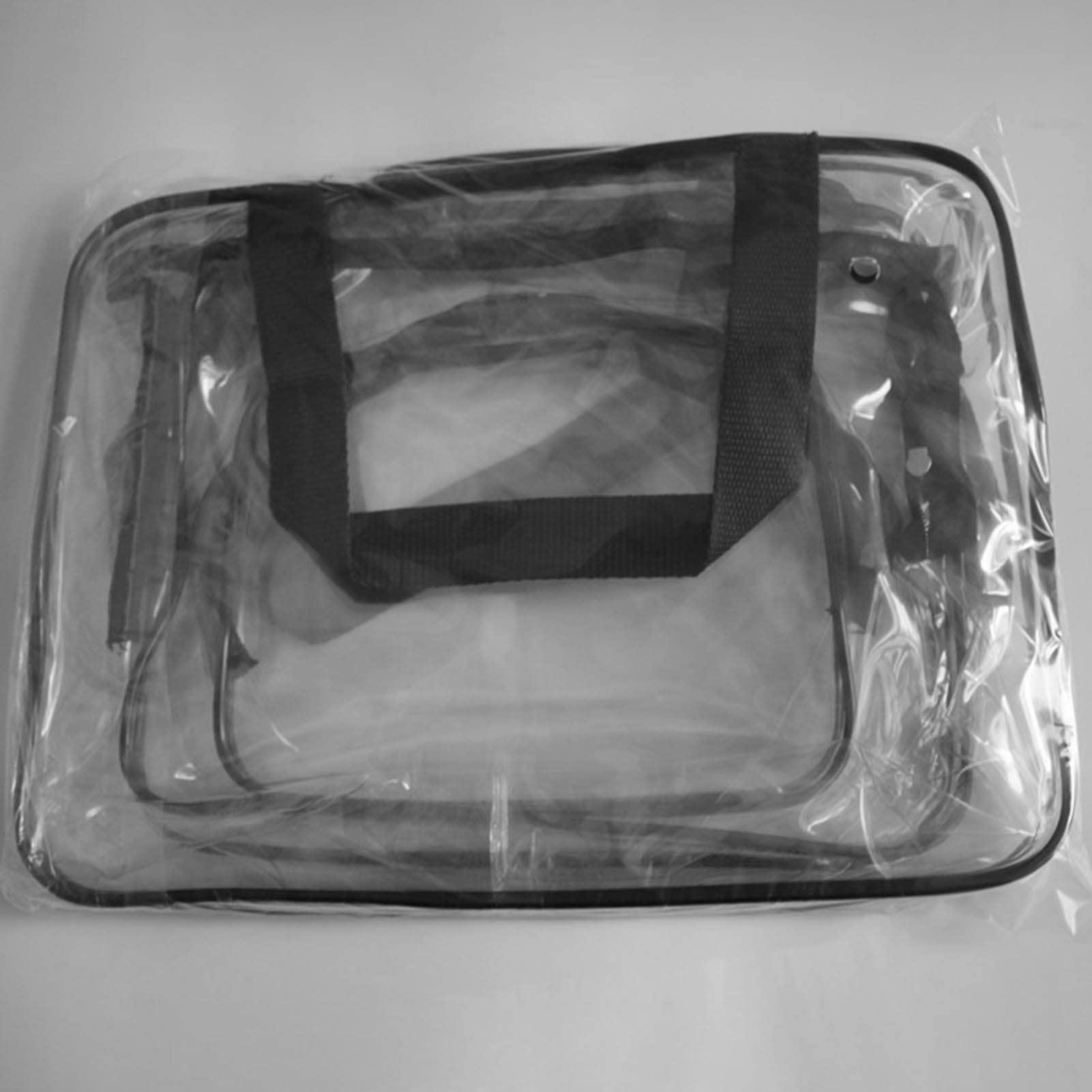 LYBLY Clear Cosmetic Bag, Clear Cosmetics Bag Toiletry Bag PVC Transparent Waterproof Large Capacity Portable Makeup Bags Travel Storage Bag for Travel/474