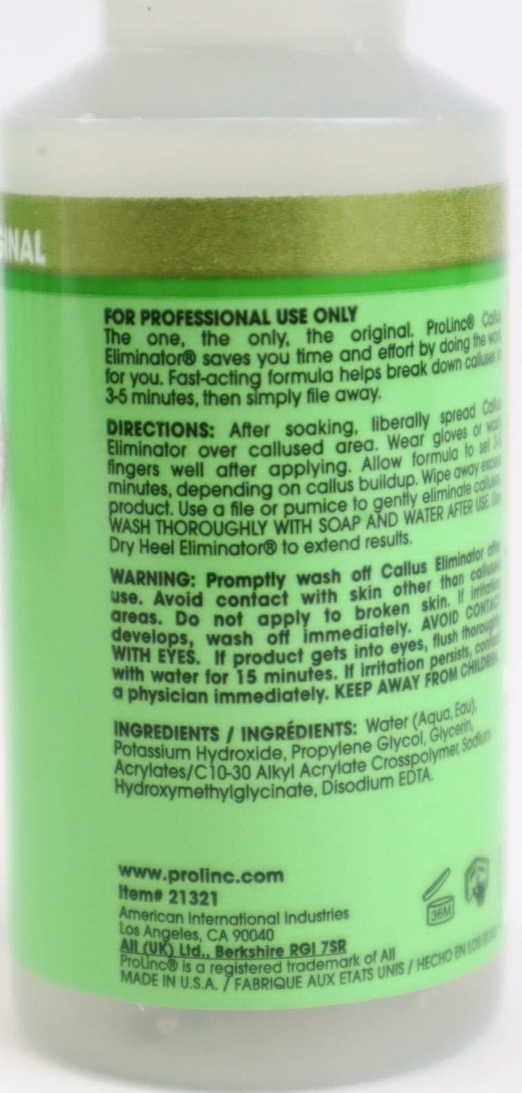 ProLinc ProLinc Be Natural Callus Eliminator, Professional-Grade Callus Softener for Smooth Feet, Quick Results in Minutes, 4 oz, 1-Pack