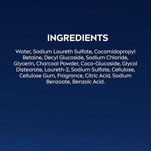 Nivea Men Nivea Men Active Clean Body Wash with Natural Charcoal for Normal to Oily Skin, 3-in-1 Charcoal Body Wash, Face and Hair, Draws Out Dirt and Impurities, 30 Fl Oz Bottle