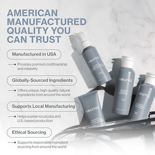 NEUMA Neuma Neu Repair Conditioner 32 Fl. Oz. Sulfate Free Paraben Free Repairing Conditioner - Fortifies, Revitalizes, Strengthens, Nourishes, Moisturizes, Lemon, Lavender & Fir Needle Scent