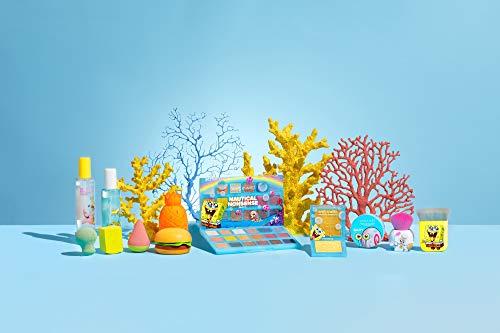 wet n wild Wet n Wild 1114237, Round Kabuki Brush SpongeBob Squarepants Makeup Tools Cheeks Round Foundation Brush, Sandy