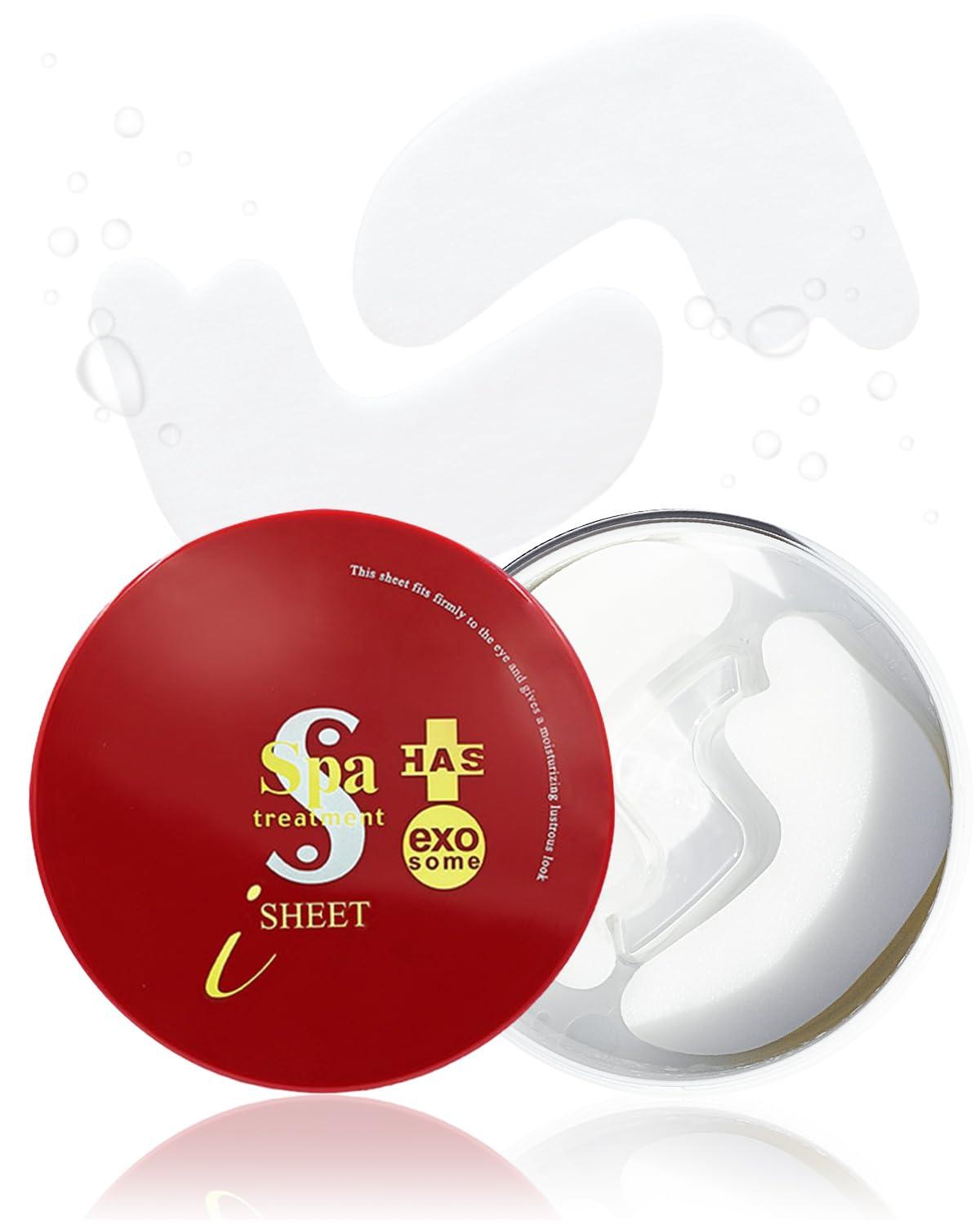 Spa treatment Spa Treatment HAS Stretch iSheet exo Japanese, Under Eye Patches for Puffy Eyes and Dark Circles, eye mask, Under Eye Masks, wrinkles, eyebag, eye masks for dark circles and puffiness (60 Sheets)