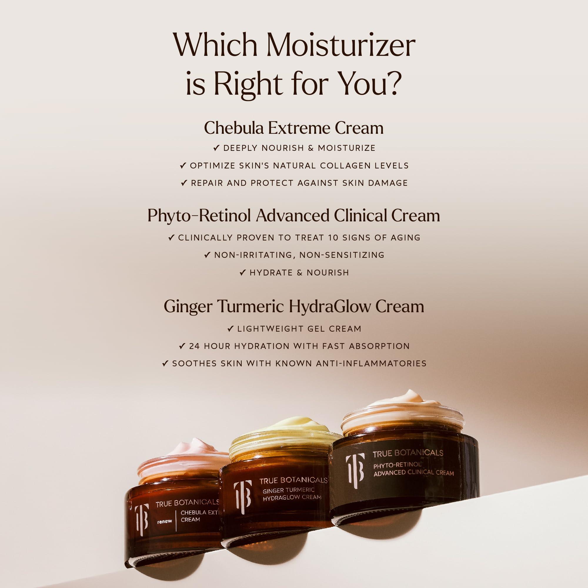 True Botanicals True Botanicals Phyto Retinol Advanced Clinical Cream | Anti-Aging Serum | Retinol Alternative | Targets & Reduces Fine Lines & Wrinkles | Dermatologist Tested, All Natural, Vegan | 1 fl oz | 30 ml