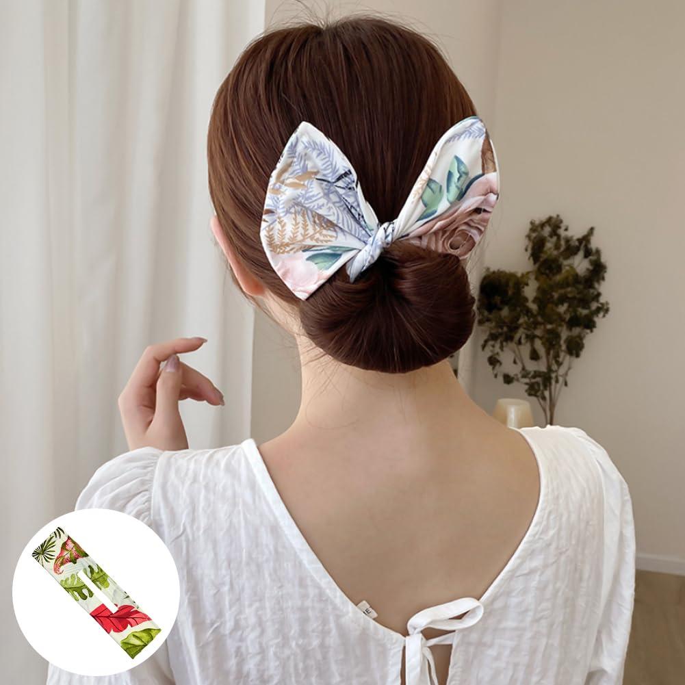 Capiant 6 PACK Hair Bun Maker for French Twist and Quick Styling - Flexible Donut, Twister Curlers, Hair Clips and Accessories for Women\'s Hair Styling