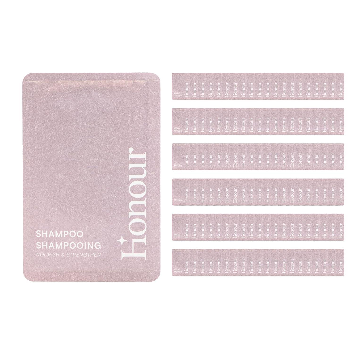 Honour Honour Papersnap Shampoo, Vegan and Cruelty-Free, 150 Single-Use Travel Size Packs