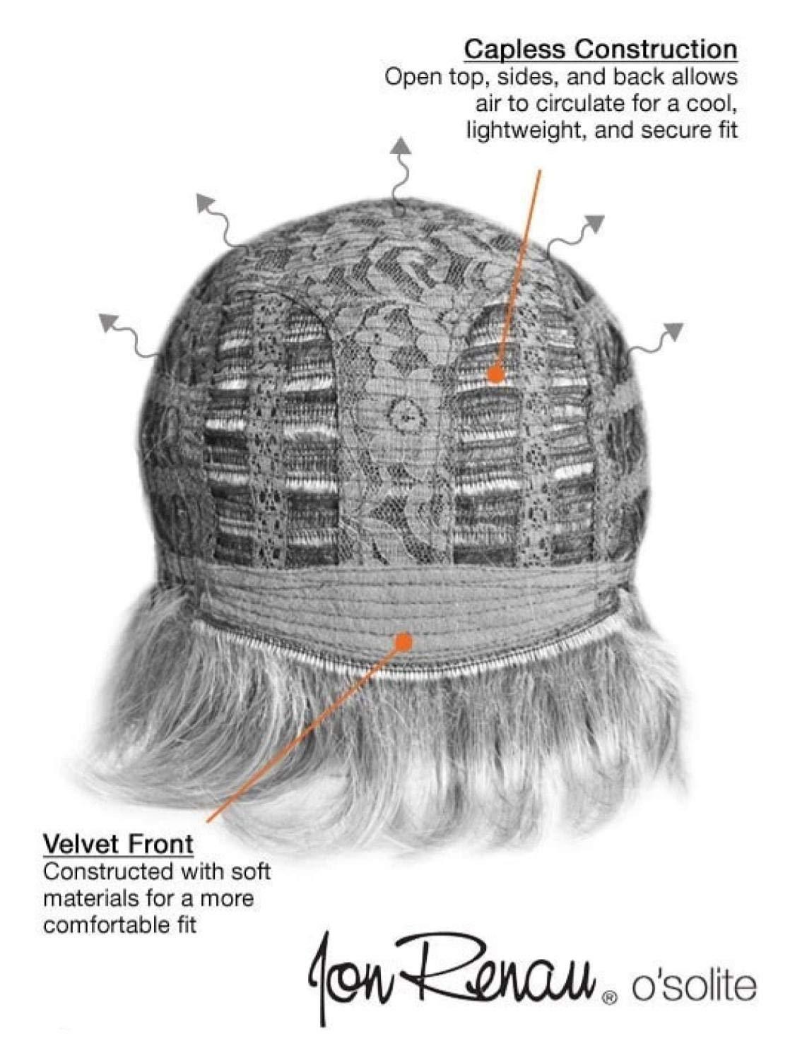 Jon Renau & Christy's Wigs Bundle - 3 items: Natalie Petite Wig by Jon Renau, Christy\'s Wigs Q & A Booklet & Wide Tooth Comb - Color: 601