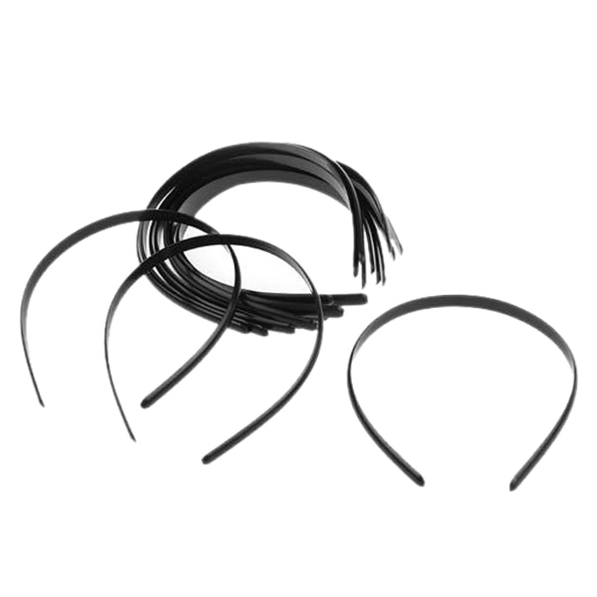 Housoutil Housoutil 12pcs Black Hair Bands Hair Jewls Black Hair Ribbon Stylish Headbands for Women Hair Accessory Plain Headbands Head Band Hair Tie Plain Hair Bands Headgear Ordinary Miss
