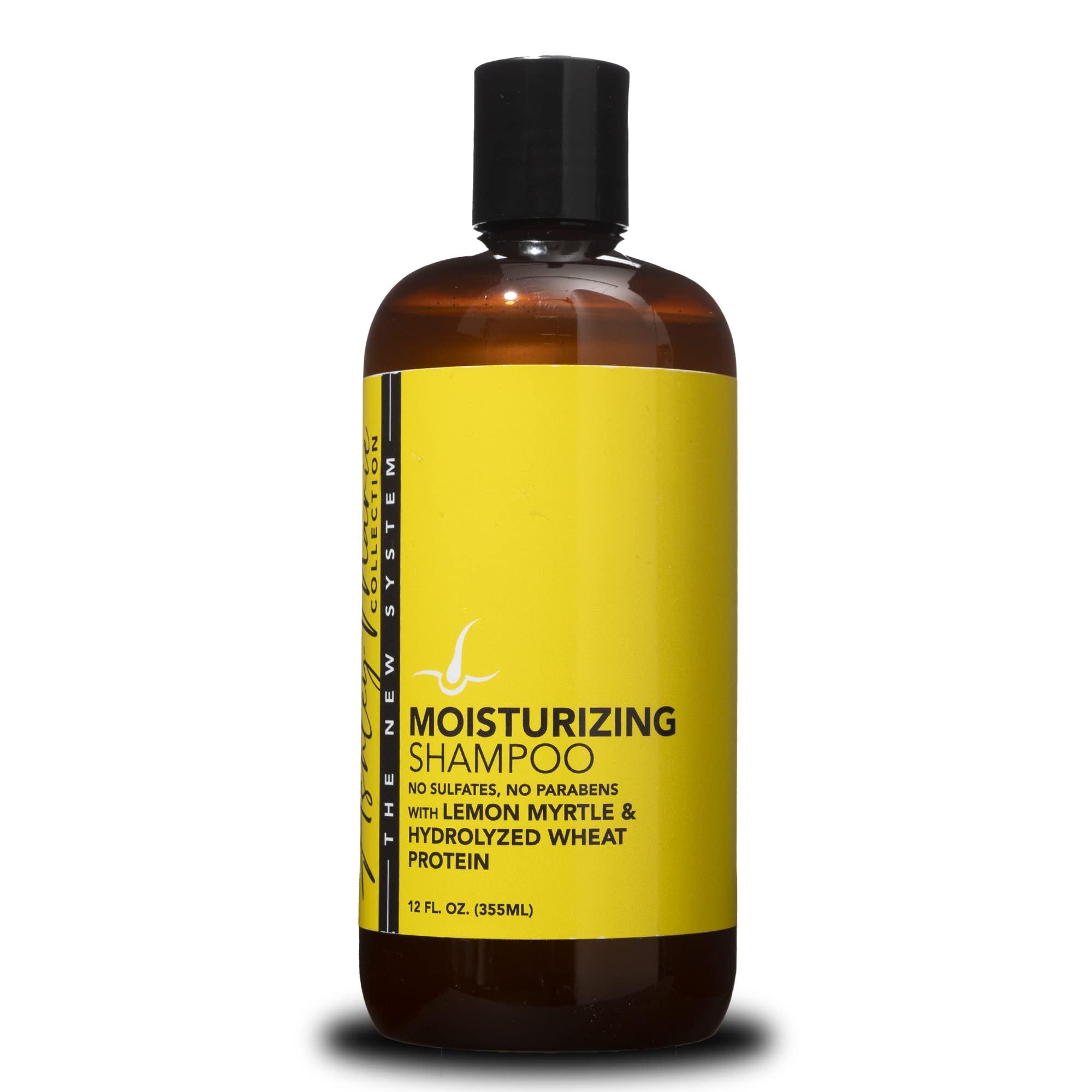 The Hair Diagram The Hair Diagram - Ashley Marie Moisturizing Shampoo - Natural Cleansing & Strengthening - Restorative Lemon Myrtle Shampoo with Hydrolyzed Wheat Protein - Color Safe - Paraben & Sulfate Free - 12oz