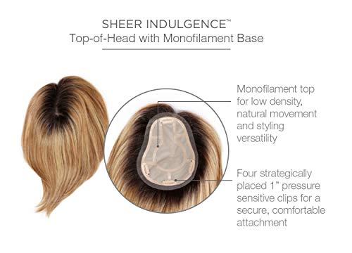 Belle of Hope Belle of Hope GO ALL OUT 10" TOPPER by Raquel Welch, 4PC Bundle: HF Synthetic Topper, 4oz Mara Ray Enriched Shampoo, Wide Tooth Comb, and 19 Page Guide (RL16/88)