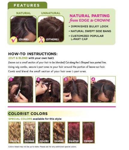 Sensationnel Sensationnel lace front wig - lace front edge venus l parting