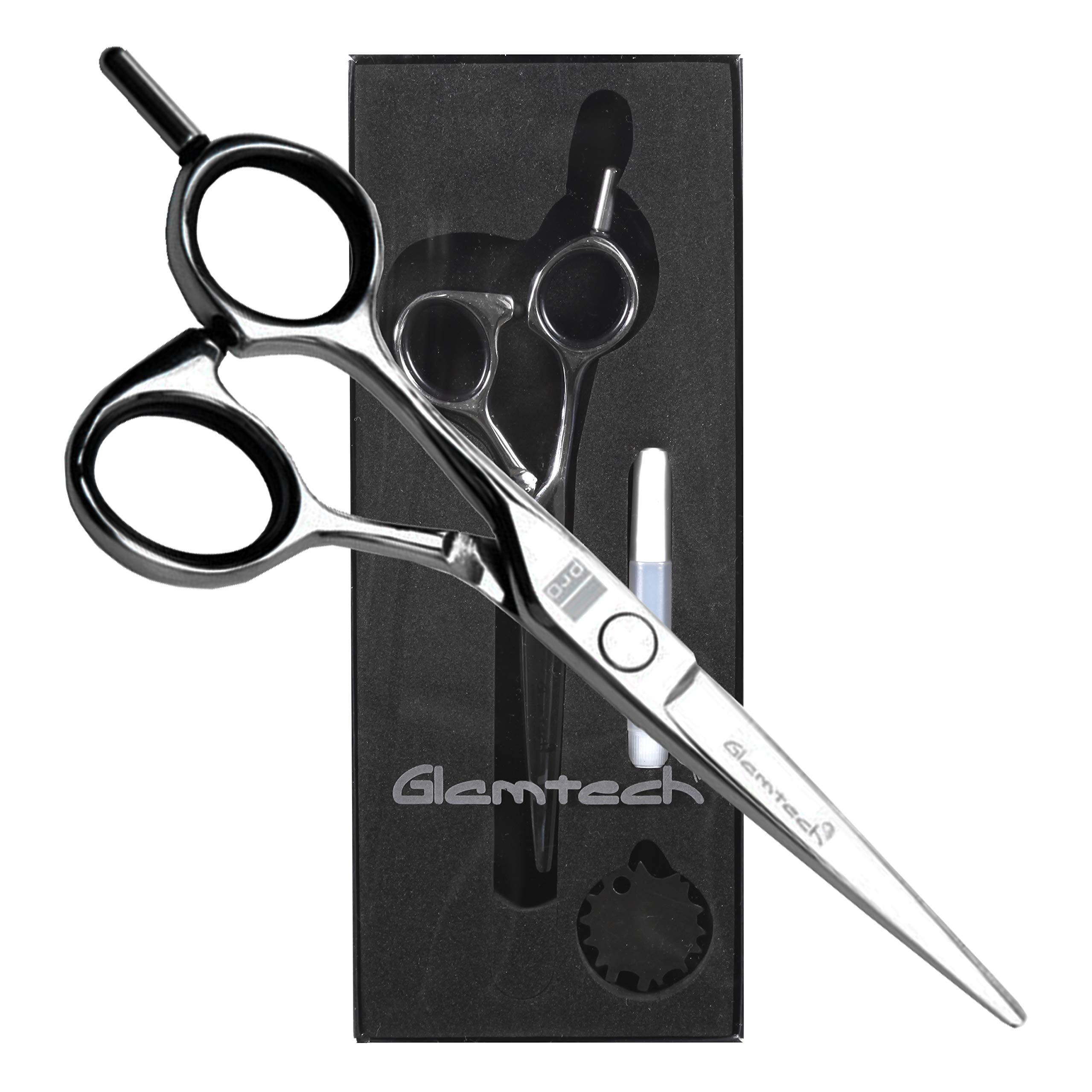 Glamtech Glamtech Pro Lefty 5.5\" Scissor - Professional Left Handed Hair Styling/ Hair Cutting Scissor - Made with Japanese Steel