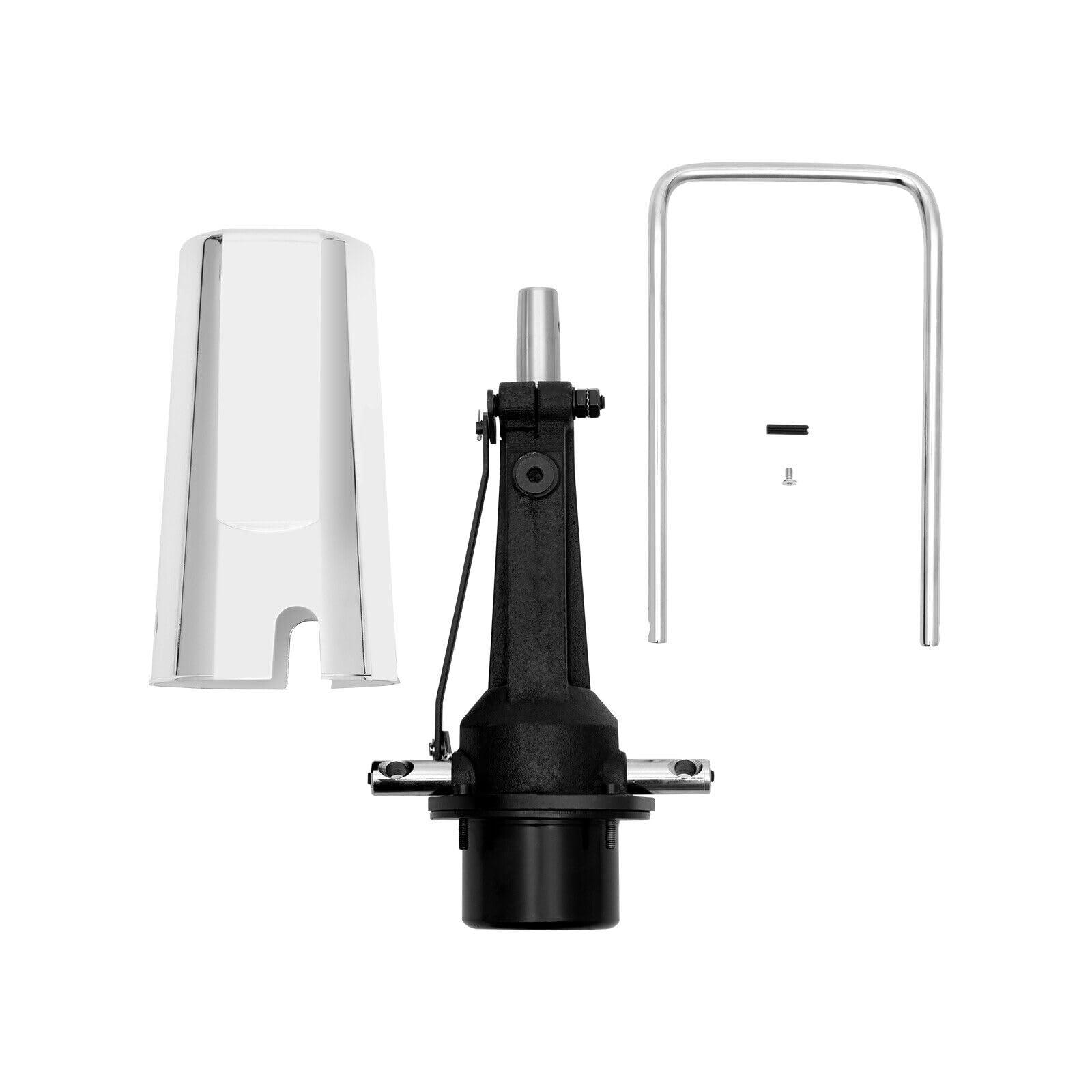 DRTONK Barber Chair Hydraulic Pump,Hair Salon Chair Beauty Chair Replacement Hydraulic Pump,Heavy Duty Hydraulic Pump Adjustable Height Fits Most Standard Styling Chairs for Hair Stylist Women Man (Black)