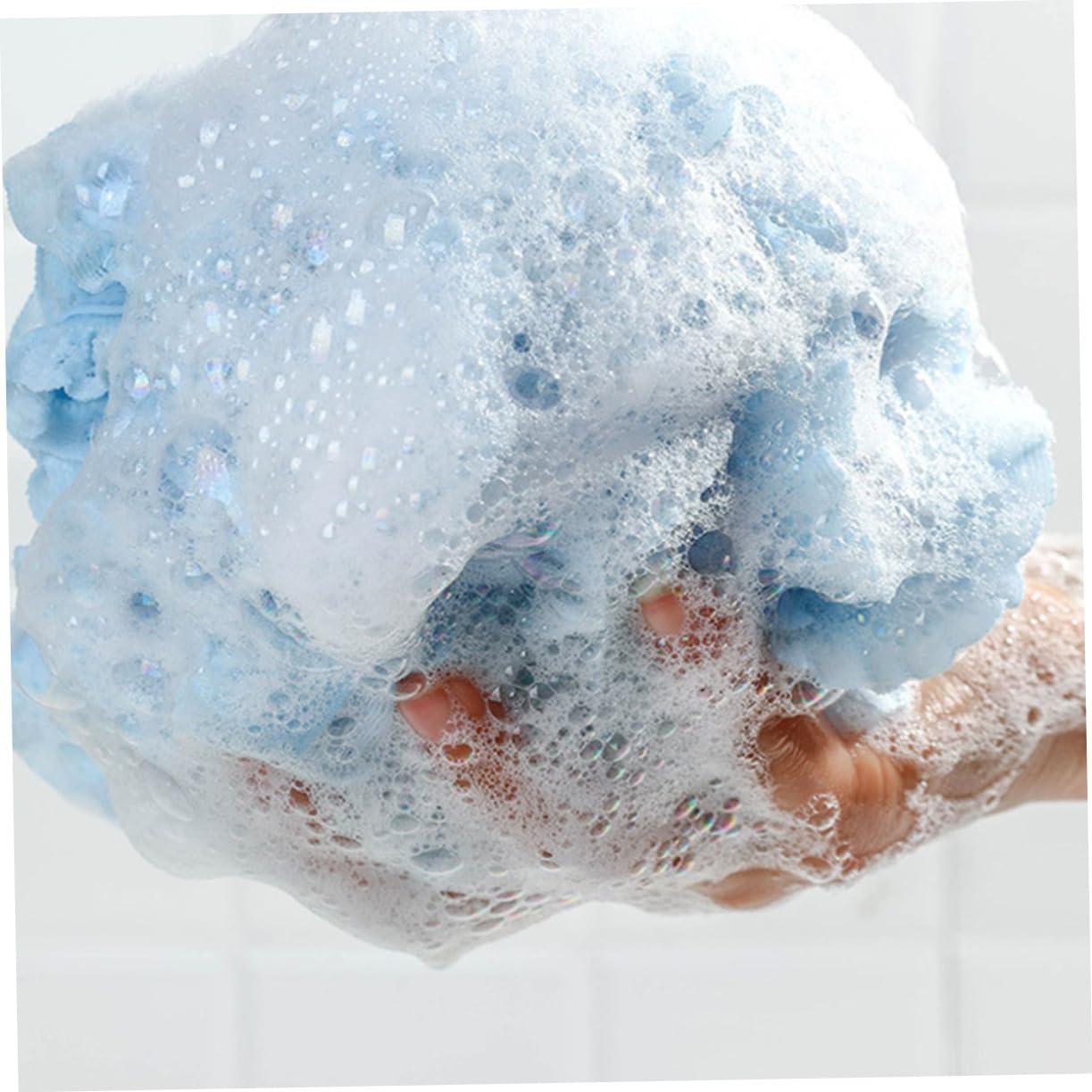 Housoutil Housoutil 3pcs Lace Mesh Sponge Bath Puff Bath Scrubber Mesh Pouf Shower Ball Bath Mesh Ball Shower Puff Shower Balls Poufs Mens Shower Gel Exfoliating Beauty Pe Network Clean Man Bath Net