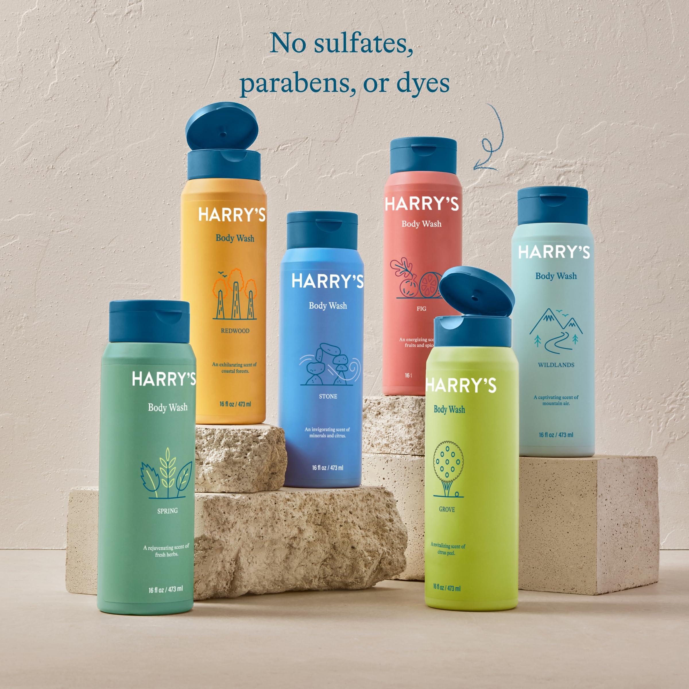 Harry\'s Harry\'s Men\'s Body Wash Shower Gel - Spring, 16 Fl Oz (Pack of 3)