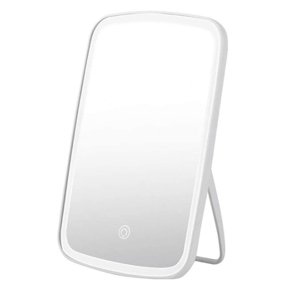Pkfinrd Pkfinrd Makeup Light LED Mirror Touch Switch 3-Level Adjustment Fill Light Mirror Desktop Makeup Tool Portable Folding Stand