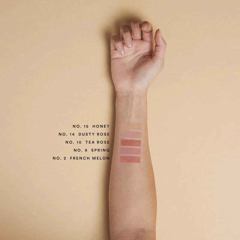 OLIO E OSSO Olio E Osso - Natural Lip + Cheek Balm | Natural, Non-Toxic, Clean Beauty (No. 2 French Melon, 0.35 oz | 10 g)