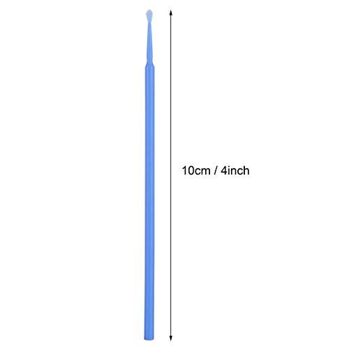 esowemsn 200Pcs Pink Disposable Micro Brushes Applicator Mascara Wands Bendable Brush for Eyelash Extension Brush Eyebrow Brush Make up Brushes Eyelash Comb (pink)