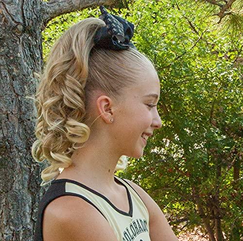 Girly Curls Girly Curls Curly Cheerleader Hairpiece for Cheer and Dance… (Cutie)