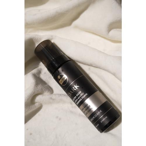 Le Tan Tanning Foam Self Tan Mousse | Self Tanner Foam Ultra Dark Salon Quality Moisturizes & Hydrates for Streak Free Long Lasting Result, No Fake Tan Smell 6.7oz Dark Cool - Brown Tan (Dark Ash)