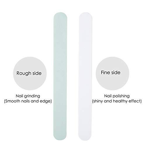 TIKATARER Nail Buffer, 14Pcs Nail Art Buffer Sponge Buffer Nail File Nail Buffers Acrylic Nail Buffing File Polisher for Nail Extension Gel and Acrylic Nails Tools