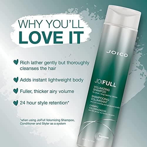 Joico Joico JoiFULL Volumizing Shampoo & Conditioner Set | Plush & Long-Lasting Fullness | Boost Shine | For Fine/Thin Hair