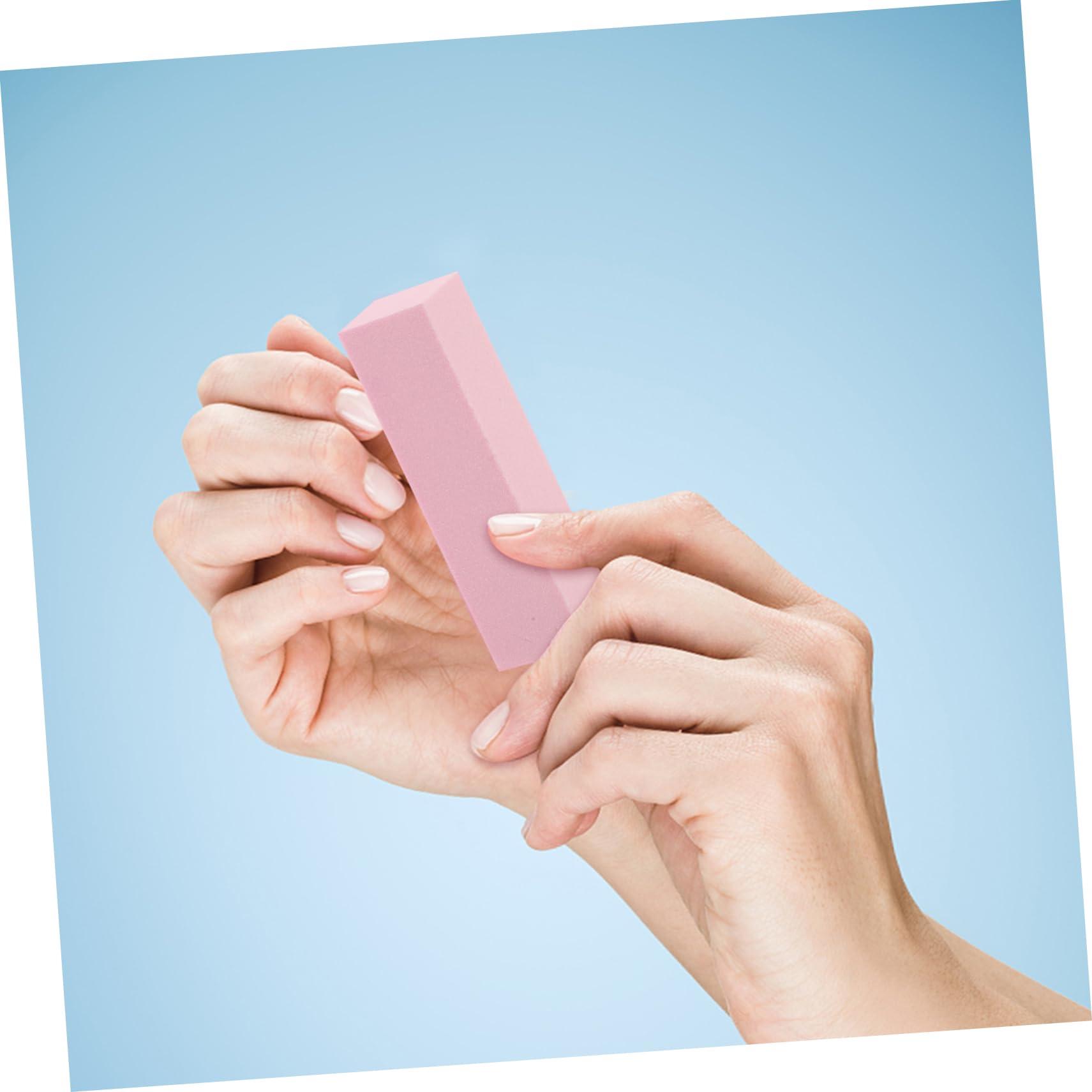 Mikinona Mikinona Unique Design Nail Files 10pcs Set Sanding Sponge Polishing Block Gentle on Fingers for DIY Nail Art