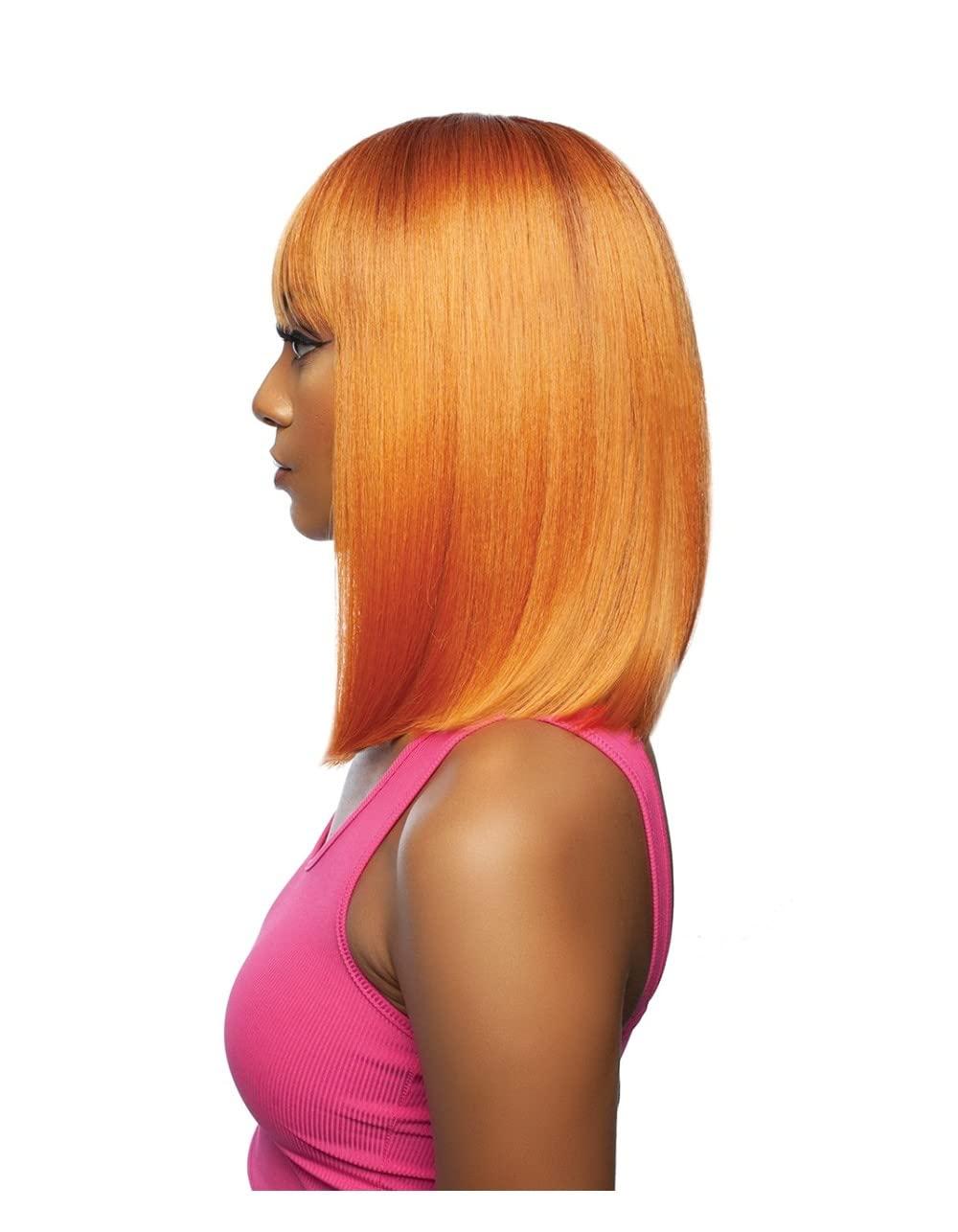 Mane Concept Mane Concept Brown Sugar Human Hair Blend Full Wig - BS1302 RIHANNA BOB 02 (ULCOFFEEROLL27)