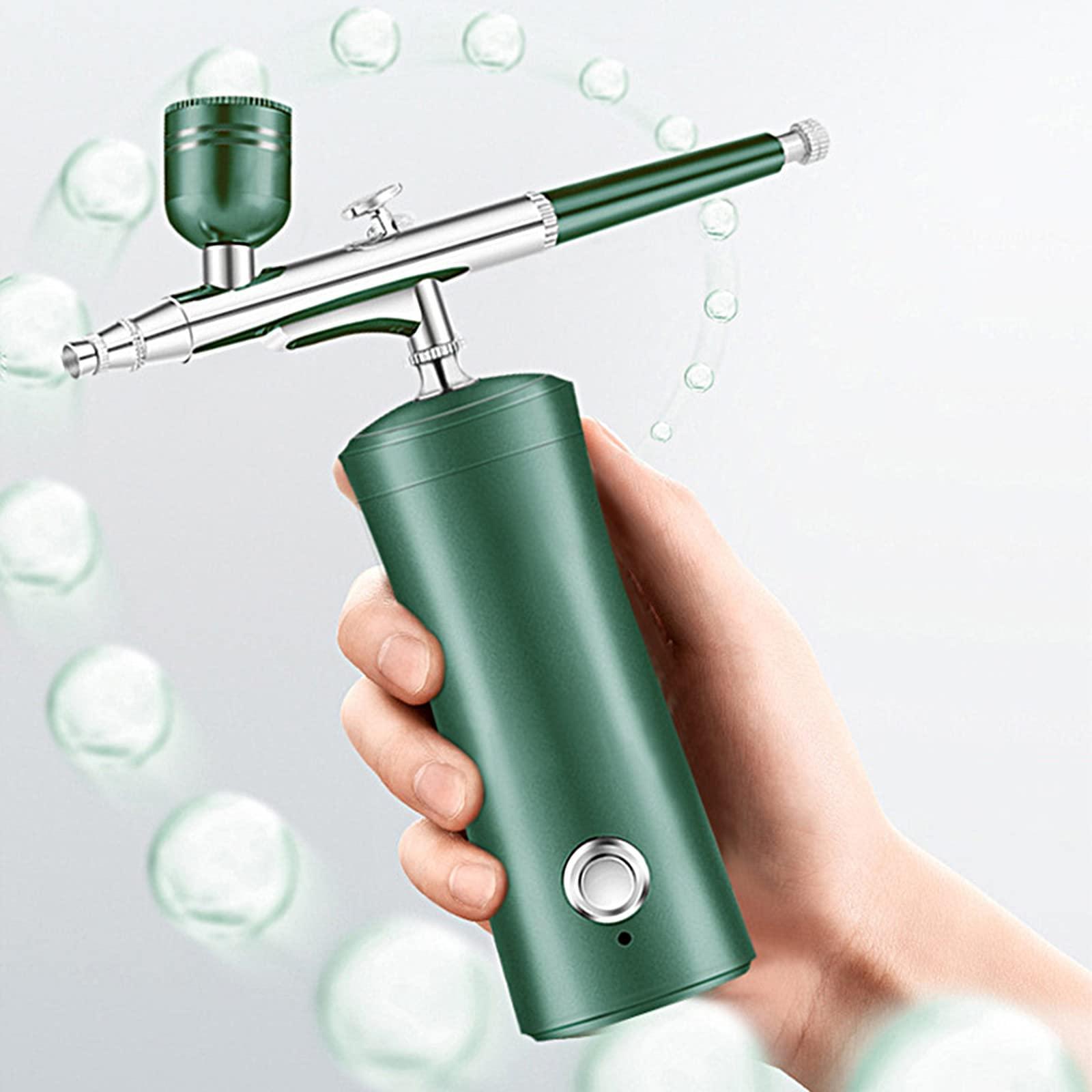 DAIMOFS DAIMOFS Spray Airbrush Kit Portable Facial Makeup Airbrush Rechargeable Airbrush with Adjustable Button Oxygen Facial Mist Makeup