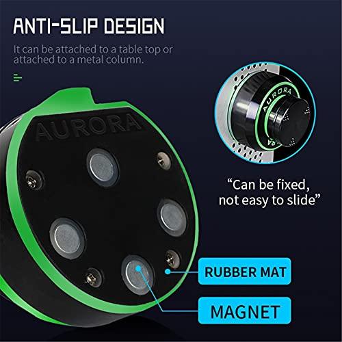 MAXS Rocket Motor Tattoo Machine Professional Tattoo Kit Rotary Tattoo Pen with Tattoo LCD Power Supply for Coil And Rotary Tattoo Gun Machine,Green